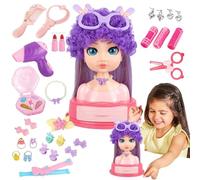 Juego de juguetes de juego de rol genérico para peinar para niñas, juego de rol para regalo de cumpleaños