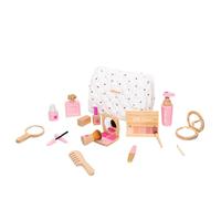 Juego de Juguetes de Maquillaje de Madera, Juego de salón de Belleza de Madera | Kit de Maquillaje para niñas pequeñas | Pretend Beauty Peluquería y , Juego de simulación Seguro, Juguete de