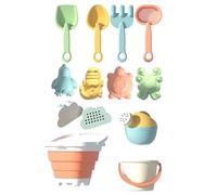 Juego de juguetes de Ycezw - herramientas de interactivas para, accesorios de lectura coloridos | Juegos completos de césped y pala de palas, aventuras junto a la piscina, actividades de