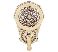 Juego de Juguetes Educativos para Edades Tempranas con Manivela de Madera, Estimula la Imaginación, para Niños y Estudiantes