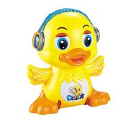 Juego de juguetes interactivos con diseño de pato de juguete educativo para niños y música