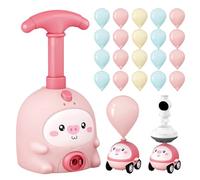 Juego De Juguetes Lanzadores De Globos, Kit Dè Animales Con Globos Con Bomba, 19,5 X 13,5 X 10,5 Cm, Globös Impulsados por Aire Dè Animales, Juguete Para Coches, Vehículo Educativo Para Niños, Niñas