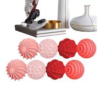 Juego de juguetes magnéticos con fidget - Silicona 8 piezas 120G | Decoración de escritorio calmante para aliviar el estrés sensorial | Enfoque para oficina, aula, escuela