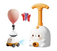 Juego De Juguetes Para Coche Con Globos | Lanzador De Aire Comprimido Con Forma De Animal De ABS 22x12x10 Cm Con Bomba Manual | Jardín Al Aire Libre Para Niños Que Corren Educativos STEM Juguetes