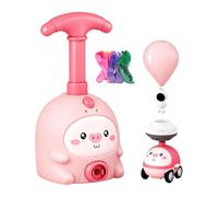 Juego de juguetes para el coche de lanzador de globos, animales lindos regalos de accionados por aire, manual, juego de lanzador de globos, para niñas, juegos divertidos en casa, actividades