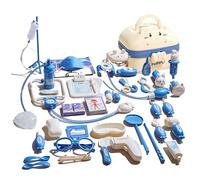 Juego de juguetes para pediatras - Propet Kit, juego médico, diseño de maleta, juego de doctor para niños, juego de rol multifuncional con sonido de iluminación, características para regalos de
