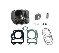Juego de juntas cilíndricas de pistón, tamaño de orificio de 54 mm, juego de anillos de pistón de repuesto para Honda Wave 125 125KPH 125cc 2001-2021