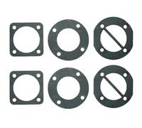 Juego de juntas compatible con compresores de aire Sears para Craftsman modelo 921.153101 y Vsf1080421, sellos redondos de 3-1/8 pulgadas de diámetro, paquete de 3 (2 piezas)