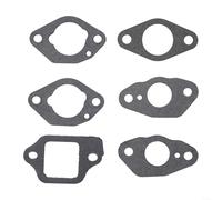 Juego de juntas de 6 piezas para montaje de carburador para GCV135 para motores GCV160 compatibles con HRB425C HRB475C HRB476C HRB536C HRG415 HRG416 Series