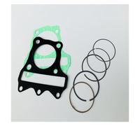 Juego de juntas de anillo de pistón STD for motocicleta, tamaño 53,5 Mm, 1,0x1,0x2,0, piezas de repuesto for motor UM 125 V125 VS LINDY(Gasket and Ring)