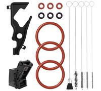 Juego de juntas de mantenimiento para cafeteras Siemens 00622024/EQ5-EQ7/CM/CMP, Bosch Vero/Neff/Gaggenau Cafetera automática, 15 piezas, set de cuidado de café, junta tórica compatible con cepillos