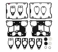 Juego de juntas de motor Juego de juntas para motocicletas Harley, kit de caja de balancines de embrague, compatible con Harley Davidson Twin Cam C9588 FLSTF Fat Boy Turbo Seal Kit
