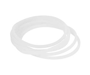 Juego de juntas de repuesto de 3/6 piezas, Compatible con tapa de boca ancha Sellos de silicona Tapones de goma para bala mágica hoja plana cruzada(6 piezas)