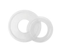 Juego de juntas de silicona de tres abrazaderas, 3 uds., anillo de sellado de calidad alimentaria de 1,5" a 4", for mejoras del hogar, refrigeradores y ferretería(159mmx183mm)