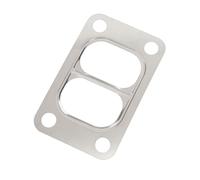 Juego de Juntas de Turbo de 4 Pernos de Acero Inoxidable de Acero Inoxidable Akozon, Evite Fugas de Gas, Kit de Junta Turbo Duradero Ideal para un Entorno de Alta Temperatura, Fácil de Instalar