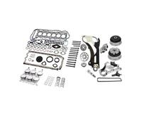 Juego de juntas for reconstrucción de piezas de motor, pistones, anillos, cojinetes y cadena de distribución, compatible con N52B25, E81, E87, E83, 2.5L, 05-11.