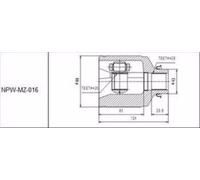 Juego De Juntas Internas MAZDA 626 GE /MTM/ 2.5 V6 1991- NUEVO