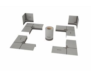 Juego de juntas KALDEWEI a ras del suelo, 6,2m, 689720490000