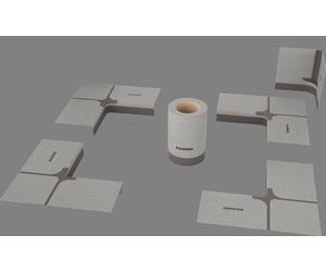 Juego de juntas KALDEWEI Pentágono, 5,0 m, a ras del suelo, 689720500000