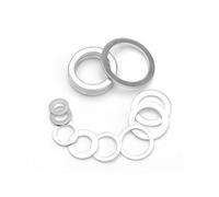 Juego De Juntas Planas Aluminio, Arandelas Sellado, Tuercas Y Pernos, M4/5/6/8/10/12/14/16/18/20/22/24/26, 10/20/50 Unidades(M4x8x1.0mm,20pcs)