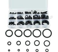 Juego de juntas tóricas de 200 piezas, arandelas de goma de nitrilo, juntas tóricas, arandelas de grifo, espaciadores para grifos mezcladores, arandelas espaciadoras de goma