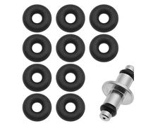 Juego de juntas tóricas de buceo, a prueba de fugas, X10, anillos de sellado de goma, repuesto de tanque, ajuste universal, para buceadores, instructores, exploradores, bajo el agua, mantenimiento