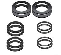 Juego de juntas tóricas de goma para piscina para modelos Intex 25076RP 10747 25006, anillos de sellado de 38 mm, 55,5 mm, 98 mm (12 unidades)