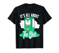 Juego De La Grúa Claw Machine Eat Sleep Claw Repeat Camiseta