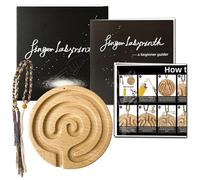 Juego de laberintos de entrenamiento de atención plena rompecabezas sensorial de madera para equilibrio emocional y laberinto de madera rompecabezas