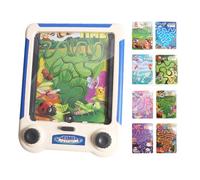 Juego de laberintos Portátil, Juego de Pelota de Laberinto, Maze Ball Puzzle Toy con Sonido y Luz, Juguete Divertido, actividades de aprendizaje educativo preescolar para