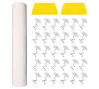 Juego de láminas para rascar gatos, autoadhesivas, 20 cm x 3 m, transparente, protección contra arañazos, para sofá, muebles, puertas y paredes