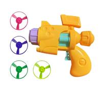 Juego de lanzador de gatos con disco volador iluminado, juego de lanzador de gatos interactivo de disco volador, juguete de búsqueda de mascotas con hélices voladoras coloridas para interacción