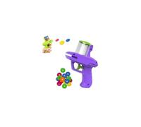 Juego de lanzador luminoso de disco volador para gatos, juguete de búsqueda de gatos con 15 hélices voladoras coloridas, juguetes interactivos de seguimiento para gatitos en interiores y exteriores