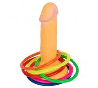 Juego de lanzamiento de anillas con pene