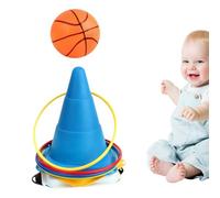 Juego de lanzamiento de anillos para adultos, juguetes portátiles para actividades al aire libre, herramientas de despertar sensorial para playa, jardín, patio, escuela, fiesta de cumpleaños