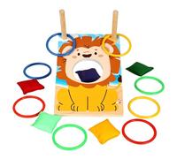 Juego De Lanzamiento De Bolsas para Niños, Set de Juego de Lanzamiento Familiar para Grupos, Juguete De Madera con Puntuación para Múltiples Jugadores Niños Adolescentes Y Adultos Mayores De 3 Años