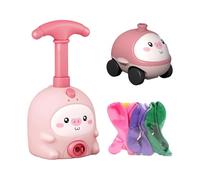Juego de lanzamiento de globos de juguete para niños | Pequeño regalo lindo interactivo para bolsa de fiesta - Estuche de vehículo impulsado por lanzamiento de globo, ideal para jardín de infantes