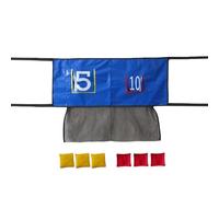 Juego de lanzamiento de saco de , red de portería para cama elástica, agujeros de colores de alta visibilidad, divertida actividad física, accesorio deportivo para infantiles, forma