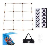 Juego de lanzamiento para niños - Juegos de patio para niños adultos familia con bolsas de frijoles, desarrollo de habilidades motoras actividades al aire libre para cumpleaños, camping, césped, playa