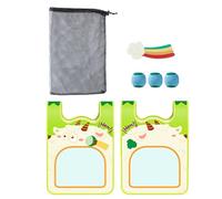 Juego de lanzamiento y captura genérico | Bolas de lanzamiento interactivas y pegajosas | Juegos al aire libre para camping al lado de la piscina familia zona de juegos aula playa al aire libre