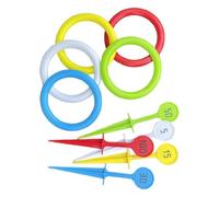 Juego De Lanzar Anillos Al Aire Libre | Anillos Coloridos Para | Accesorio Deportivo De Patio Para Familia Adolescentes Amigos Picnic Playa Césped