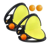 Juego de lanzar y atrapar, juego de pelotas de paleta | Juego de pelotas de remo de playa | Juguetes de motricidad fina actividades para niños pequeños, juego interactivo de lanzar y atrapar entre pad