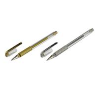 Juego de lápices creativos Hama dorado/plateado