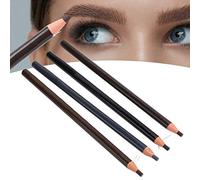 Juego de lápices de cejas de 4 piezas, juego de lápices de cejas de pico de pato de 4 colores, lápiz de cejas natural resistente al agua de larga duración, herramientas cosméticas