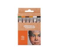 Schminkpotloden 'wildlife' (6 stuks) - Namaki