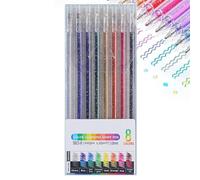 Juego de lápiz de de, lápiz de de, vista marcadores de de de color variado, suministros de arte, marcador de para colorear para adultos, diario, nave, garabato, di