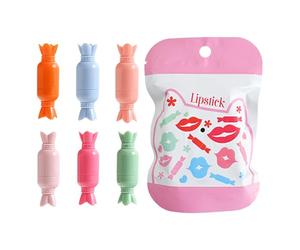 Juego de lápiz labial de maquillaje pequeño: colección de mini colores, textura en crema, de belleza de viaje | Variedad cosmética compacta con fórmula de deslizamiento para retoques