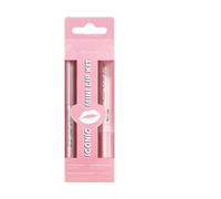 Juego de Lápiz y Barra de Labios | Maquillaje Labios Duradero Intransferible - Brillo Labial Impermeable | para Mujer Uso Diario Noche Viajes Eventos Belleza Seducción