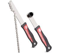 Juego de látigo de cadena y extractor BIKE HAND - Herramienta de látigo de cadena y anillo de retención para instalación y extracción de casete Shimano HG/Cassette/Freilauf para bicicletas de montaña