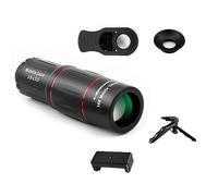 Juego de lentes de cámara para teléfono celular para tomar fotos con lente de zoom telescópico de 18 aumentos. Captura cada detalle, accesorios de cámara para teléfono celular, trípodes, lentes de